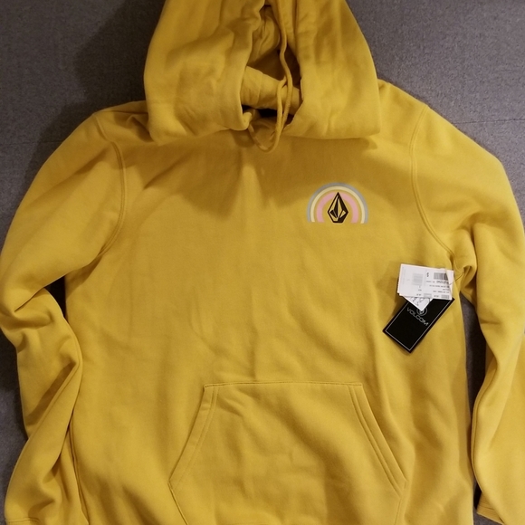 Volcom hoodie yellow - Picture 3 of 5